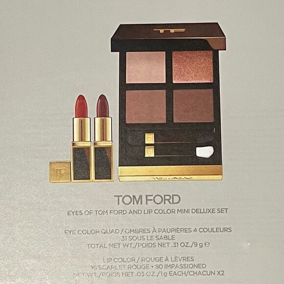 Tom Ford Eye Color Quad & Lip Color Mini Deluxe Set - Picture 3 of 5